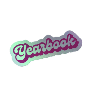 Yearbook - Holographic Sticker
