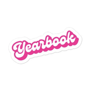 Yearbook - Vinyl Sticker