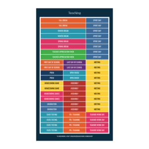 Teaching | Planner Sticker Set
