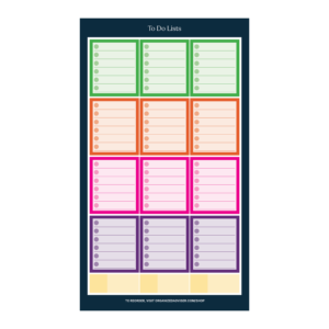 To Do Lists | Planner Sticker Set